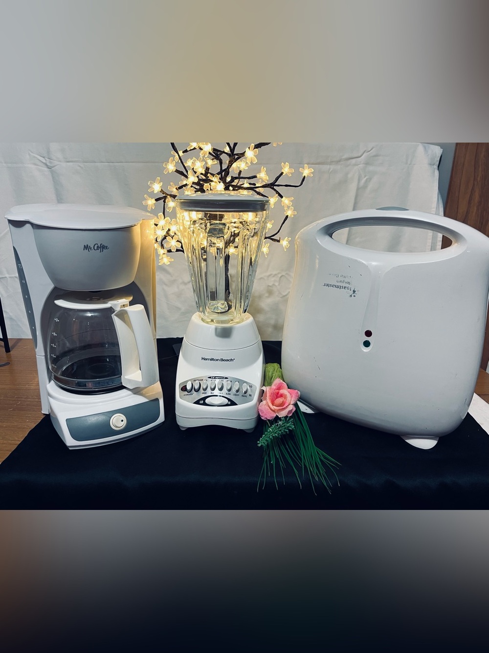 Three Distinct Small Kitchen Appliances